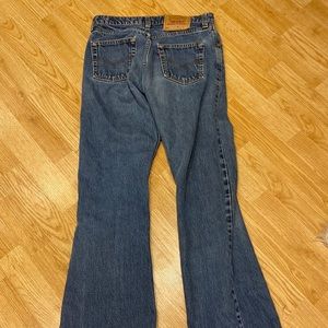 Vintage flare levi’s 511